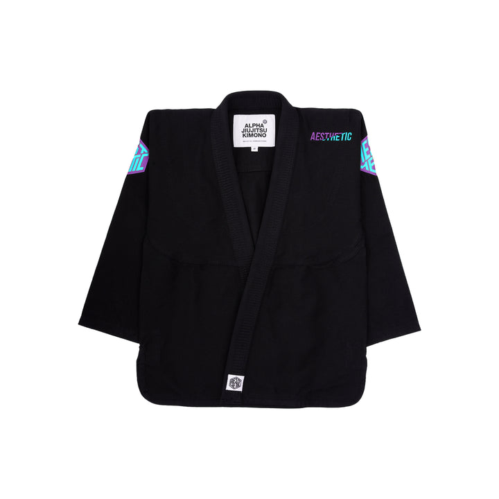The Alpha+ Kimono (Black/Emerald)