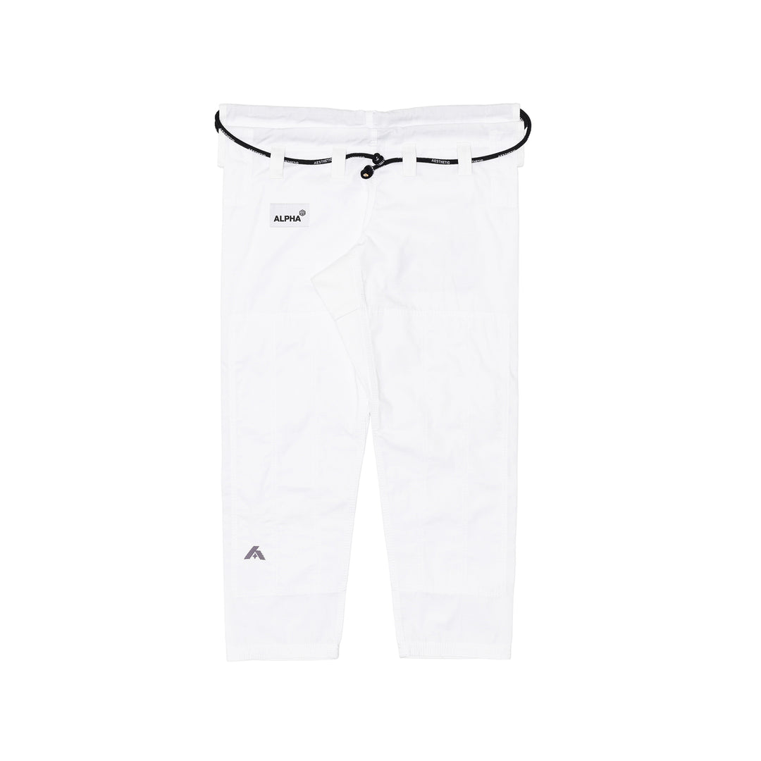 Alpha+ Kids Kimono (White/Lilac)