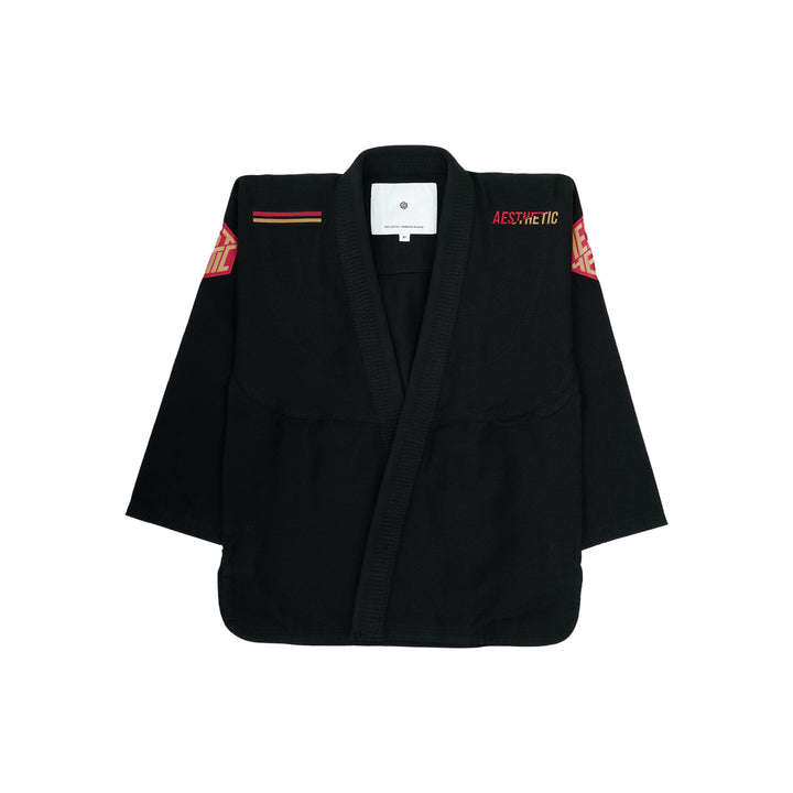 Competitor Kimono (Black/Carmine Red)