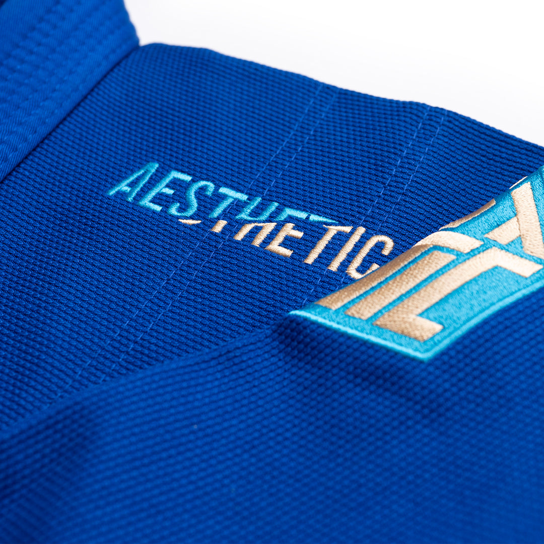 The Competitor Kimono (Royal/Laser Blue)