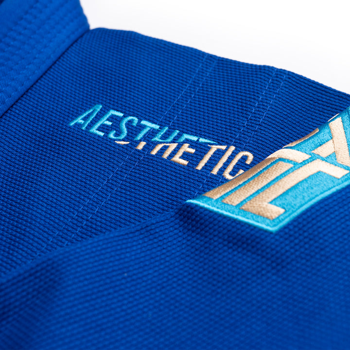 The Competitor Kimono (Royal/Laser Blue)
