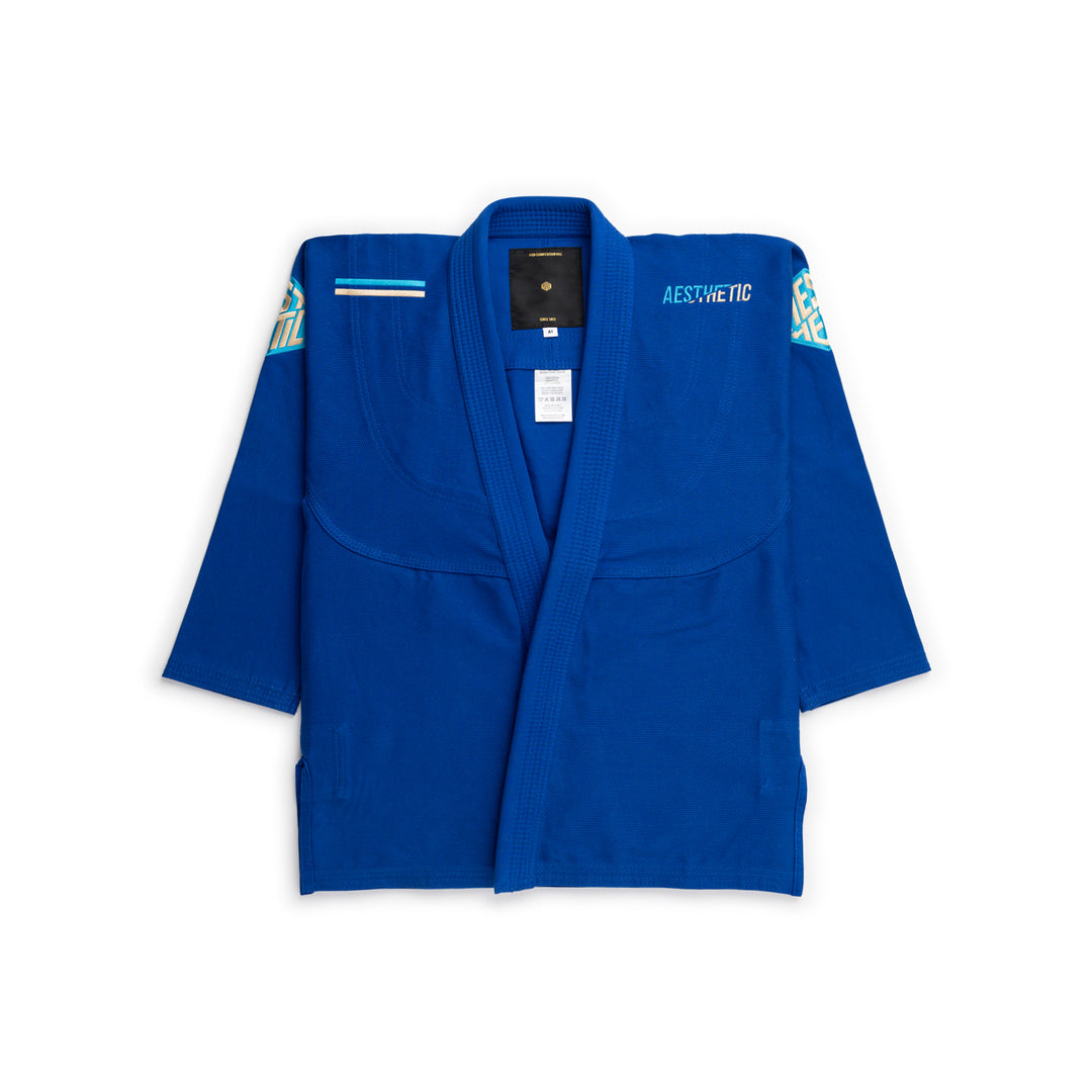 The Competitor Kimono (Royal/Laser Blue)