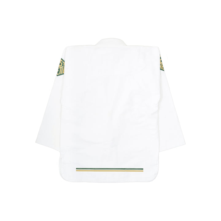 Competitor Kimono (White/Pine Green)
