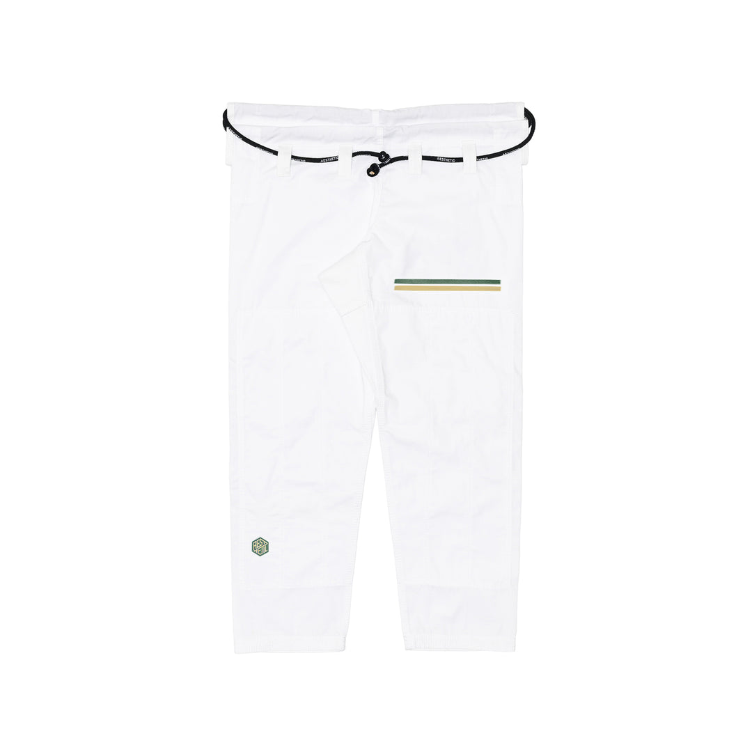 Competitor Kimono (White/Pine Green)