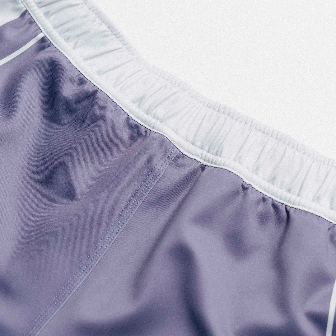 'Motion' Combat Shorts (Deep Mauve)