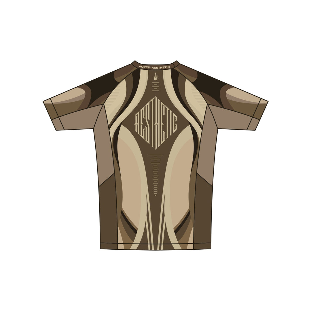 'Sand' Jozef Chen Short Sleeve Rashguard