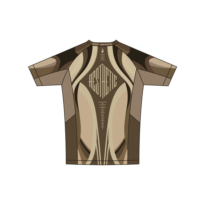 'Sand' Jozef Chen Short Sleeve Rashguard