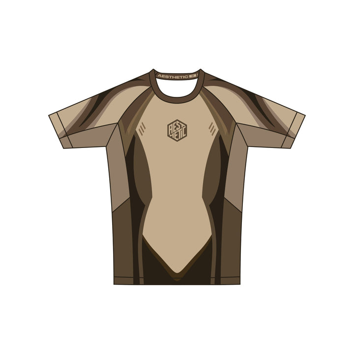'Sand' Jozef Chen Short Sleeve Rashguard