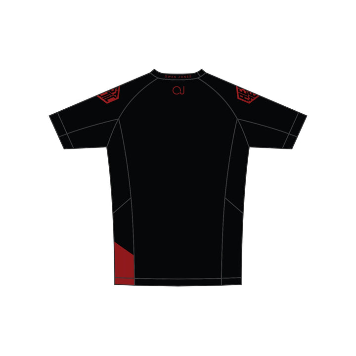 'Union' Owen Jones Short Sleeve Rashguard (Black)