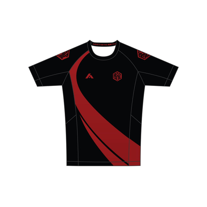 'Union' Owen Jones Short Sleeve Rashguard (Black)