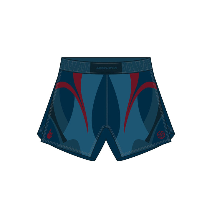 'Prussian Blue' Jozef Chen Combat Shorts