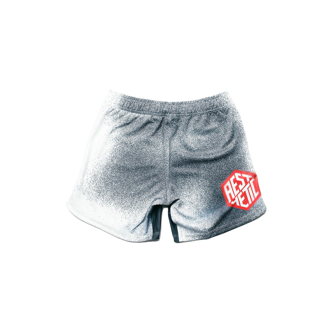 Static Combat Shorts (White)