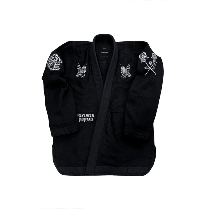 'Better Luck Next Time' Kimono (Black)