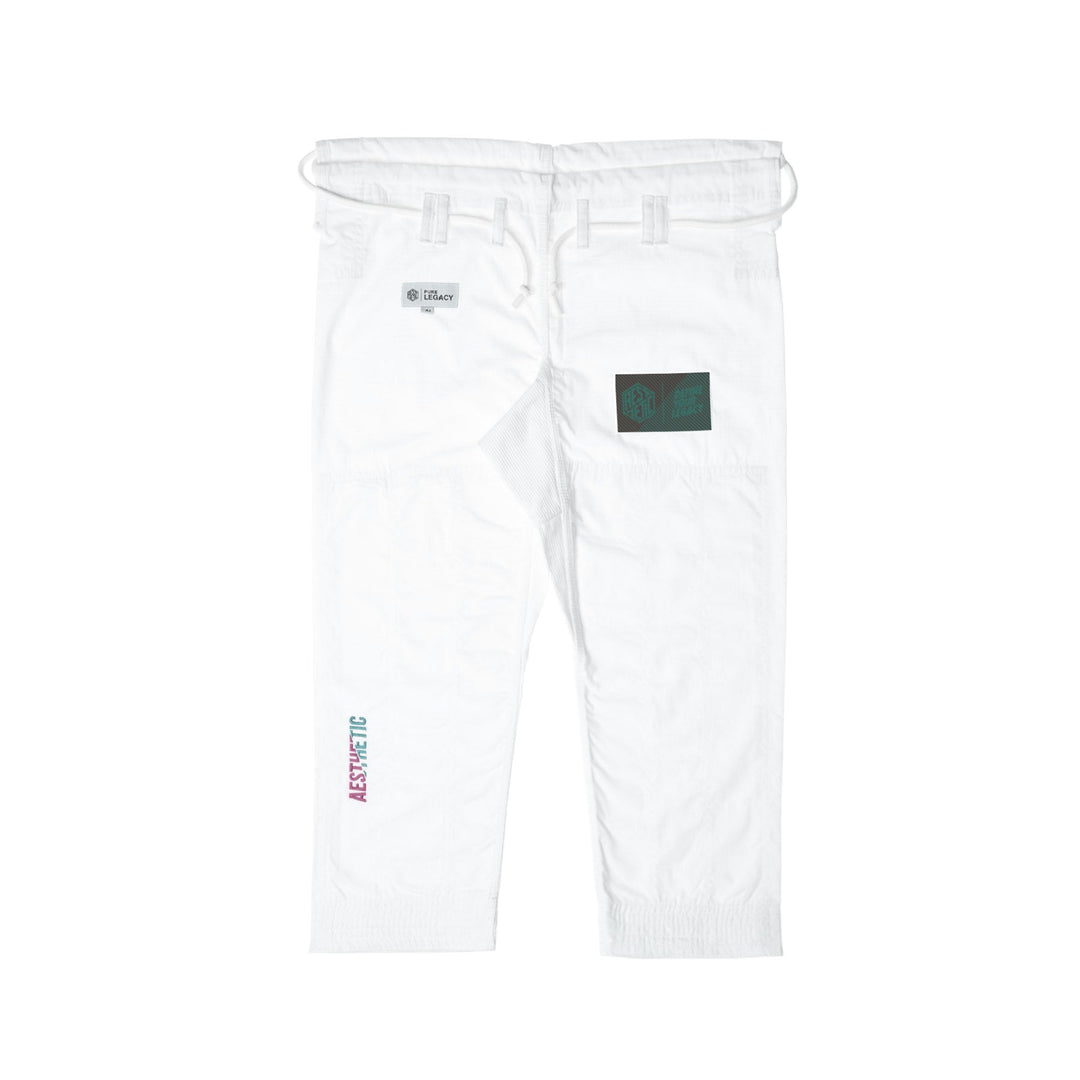 Pure Legacy Kimono (White/Racing Green)