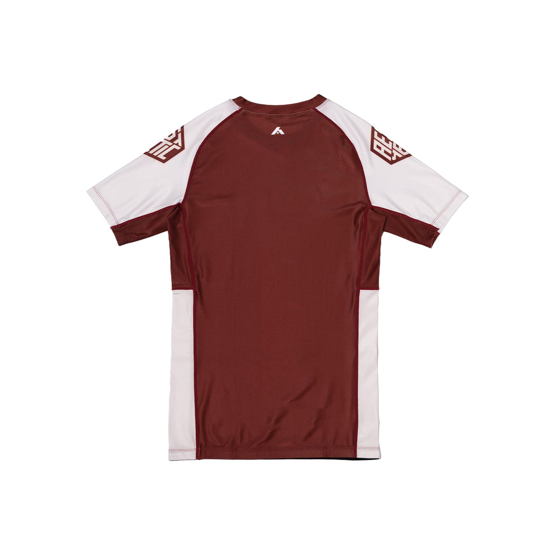 XPLR Short Sleeve Rashguard (Maroon)