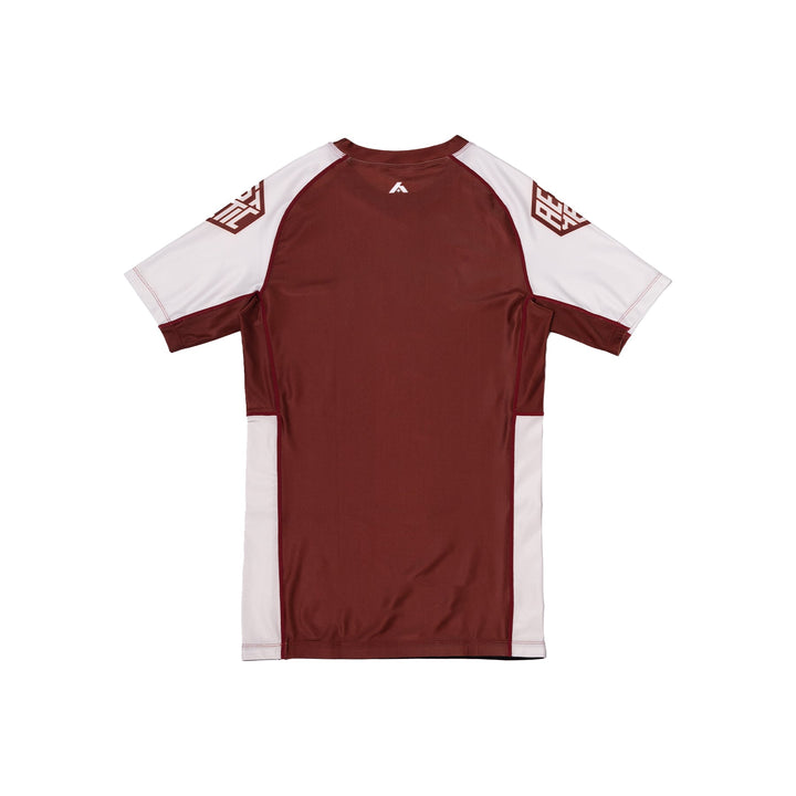 XPLR Short Sleeve Rashguard (Maroon)